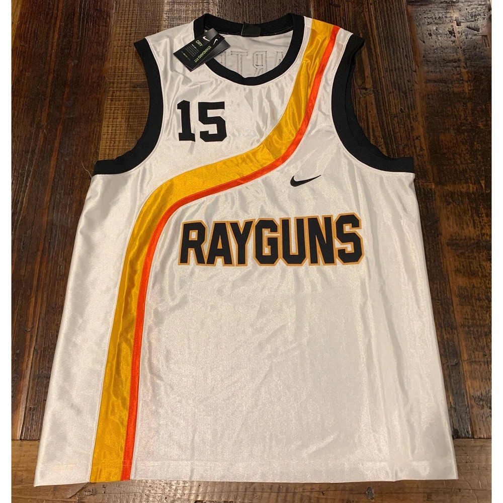 Nike Roswell Rayguns Vince Carter‎ Basketball Jersey White CV1970-100 Mens Large